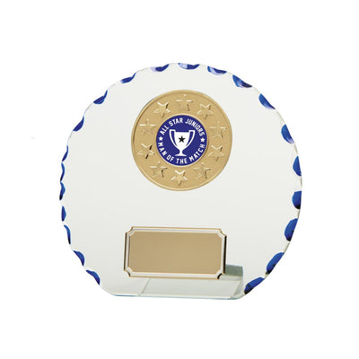 Quantum Multisport Jade Glass Trophy Award