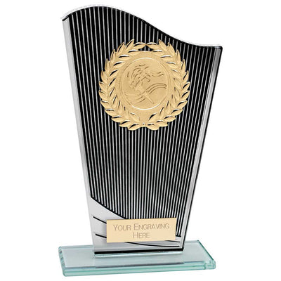 Sunstrike Multisport Wave Glass Trophy Award