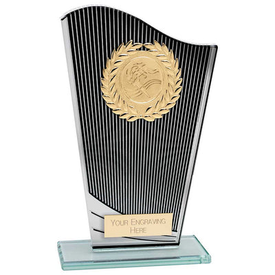 Sunstrike Multisport Wave Glass Trophy Award