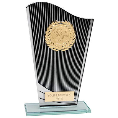 Sunstrike Multisport Wave Glass Trophy Award