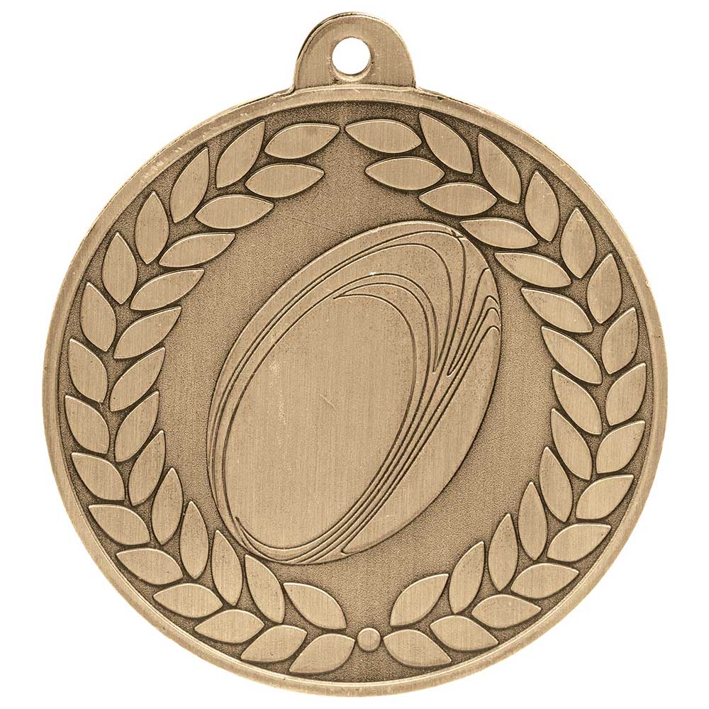 Aviator Rugby Medal 5cm