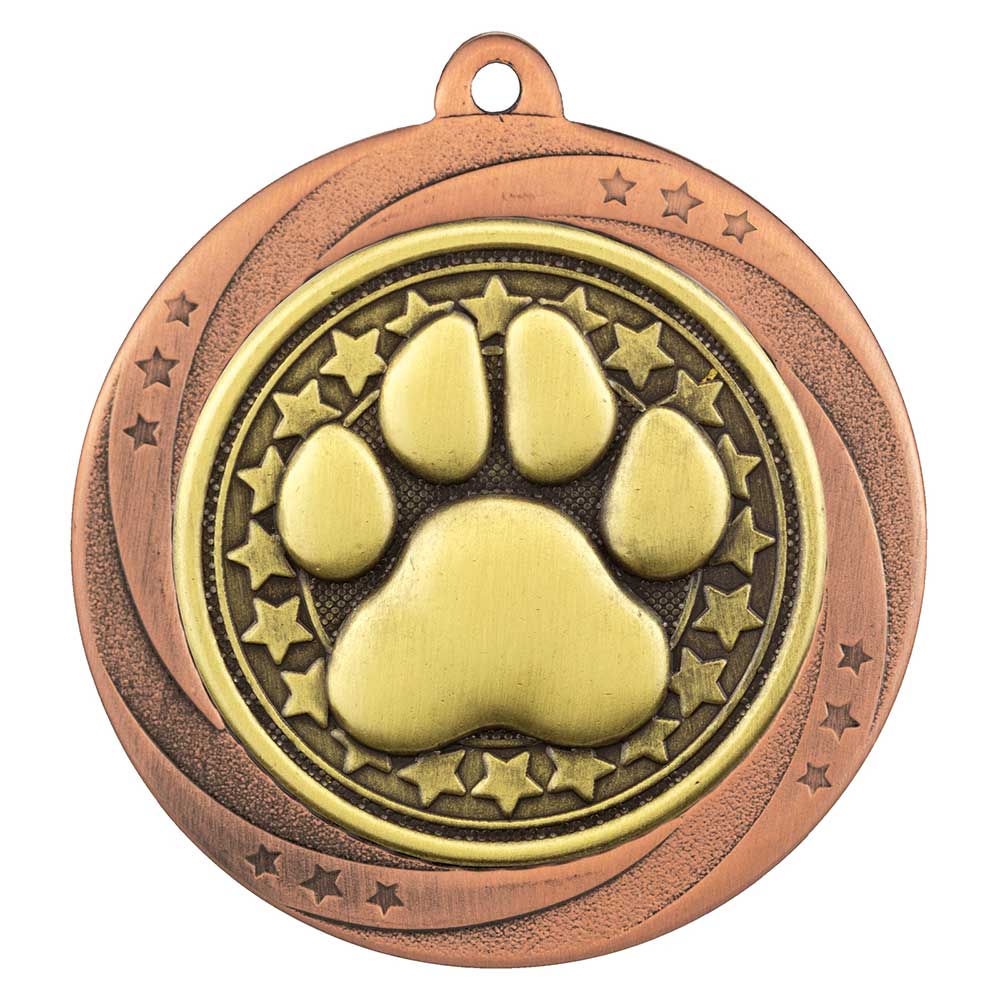 Superstar Dog Agility Medal 6cm