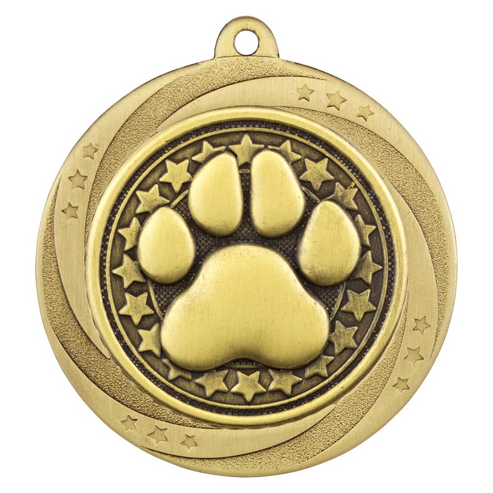Superstar Dog Agility Medal 6cm