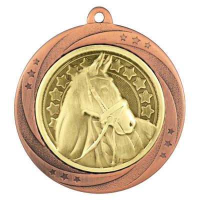 Superstar Equestrian Medal 6cm