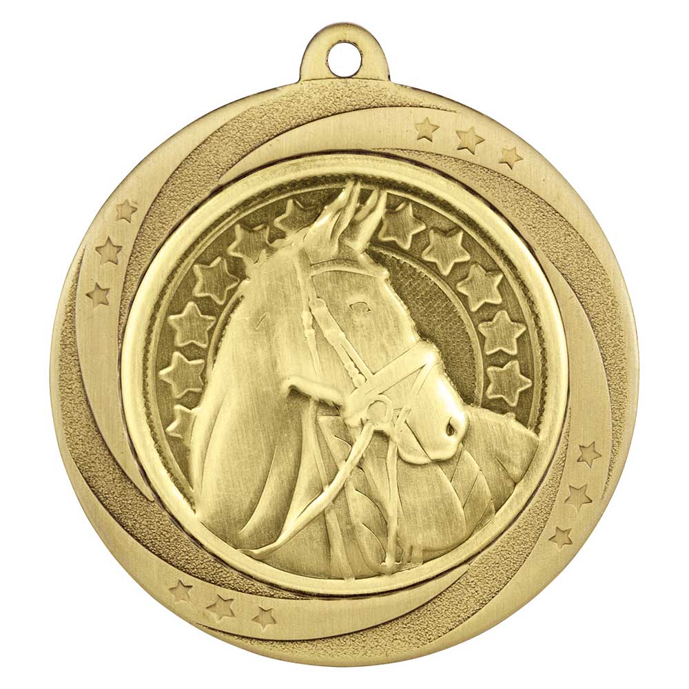 Superstar Equestrian Medal 6cm