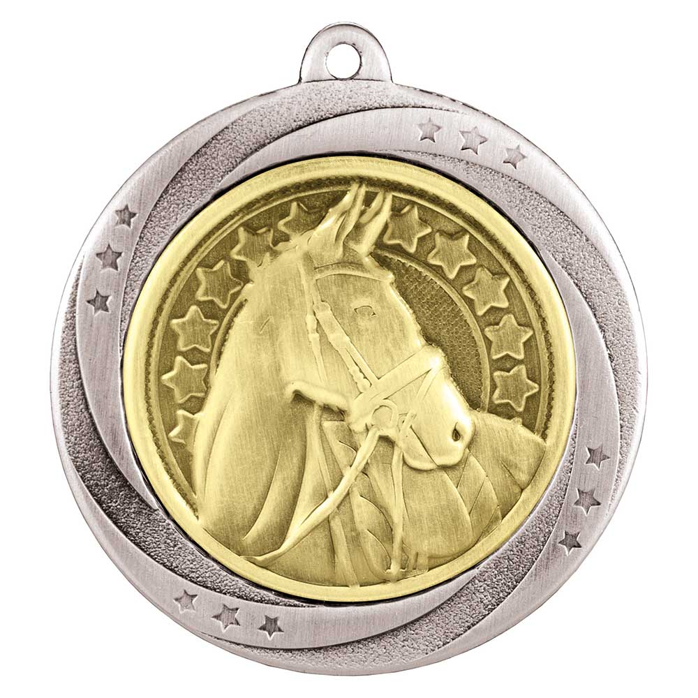 Superstar Equestrian Medal 6cm