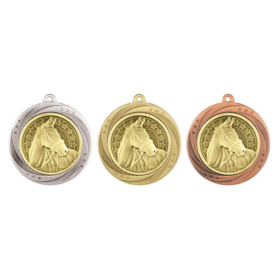 Superstar Equestrian Medal 6cm