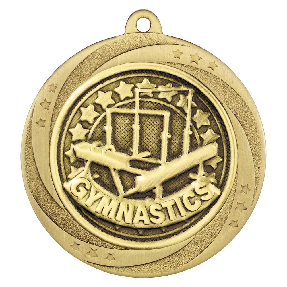 Superstar Gymnastics Medal 6cm