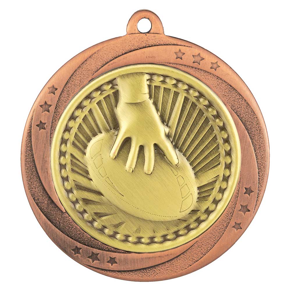 Rugby Man Of The Match Medaillen – 10 Stück, 50 Mm Metall, Mit Band & Zertifikat