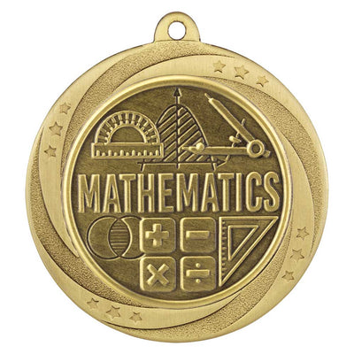 Superstar Maths Medal 6cm