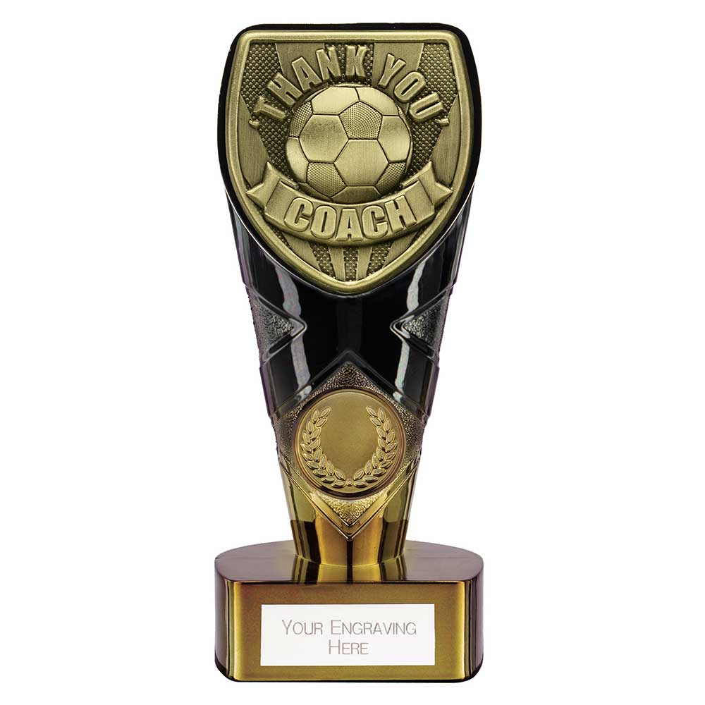 Fusion Cobra Thank You Coach Football Trophy Award
