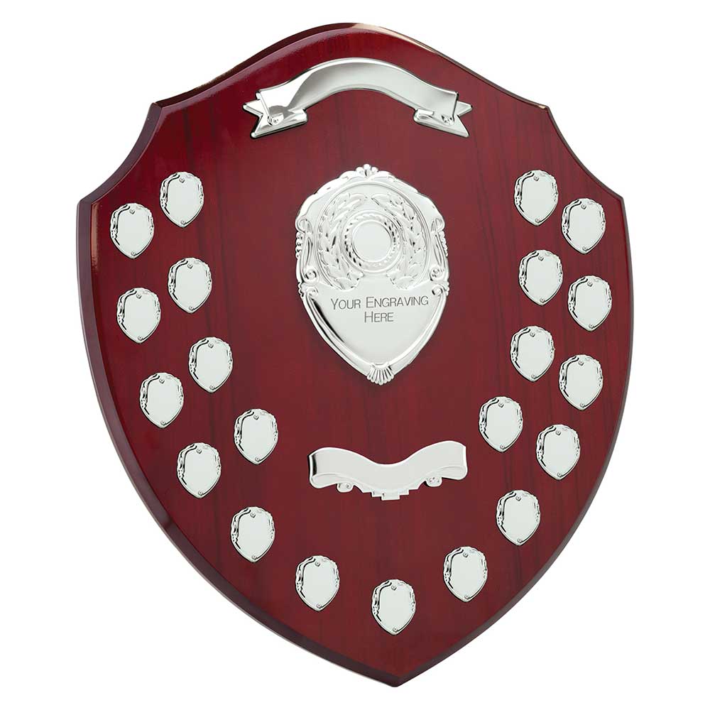 Mountbatten Annual Presentation Shield Award In Rosewood 21 Years