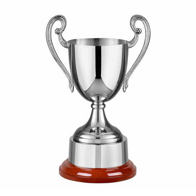 Swatkins Revolution Conquest Nickel Plated Trophy Cup Award  