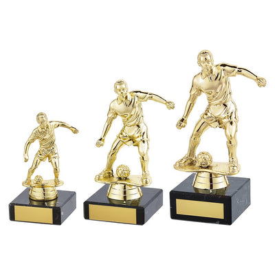 Dominion Male Football Trophy Gold Award