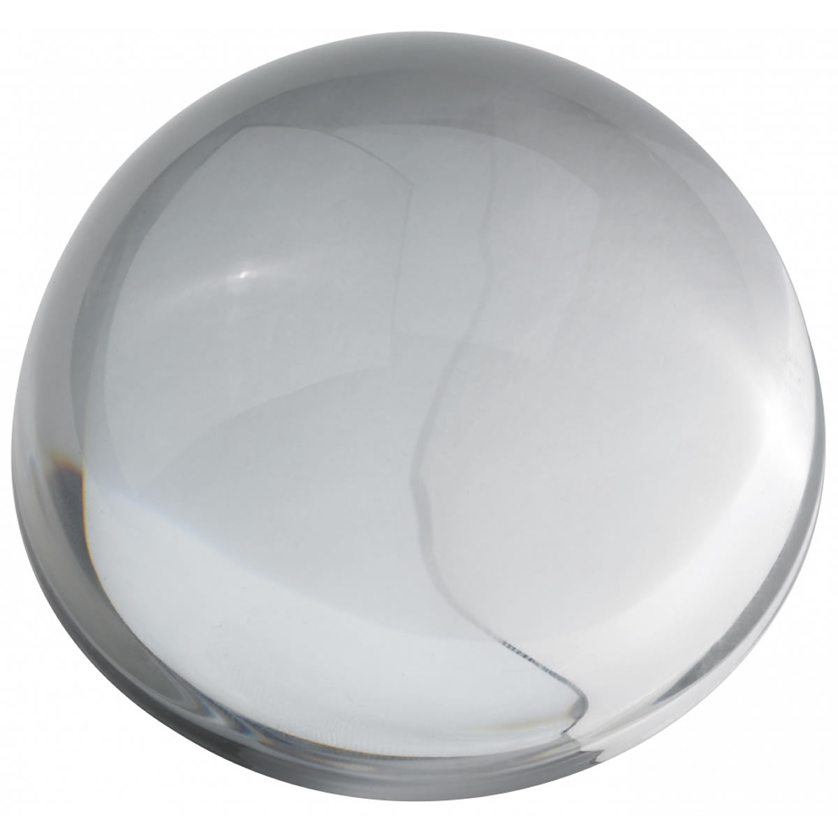 Dome Glass Paperweight - 90mm