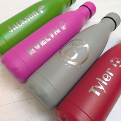 Personalised Water Bottle - Engraved Insulated Metal Bottle