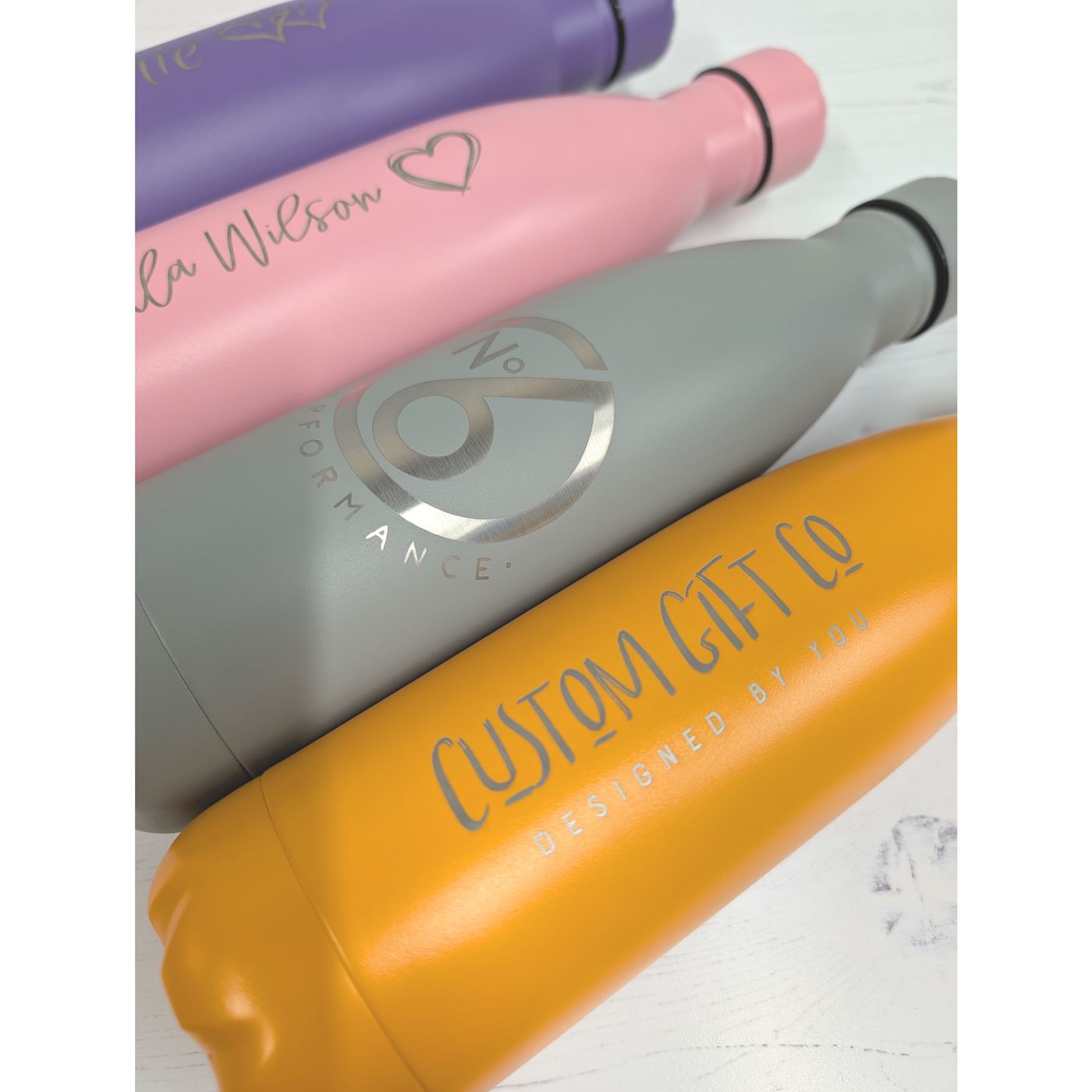 Personalised Water Bottle - Engraved Insulated Metal Bottle