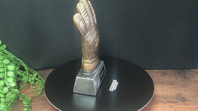 Soccer Goalkeepers Glove Trophy Instinct Resin Award