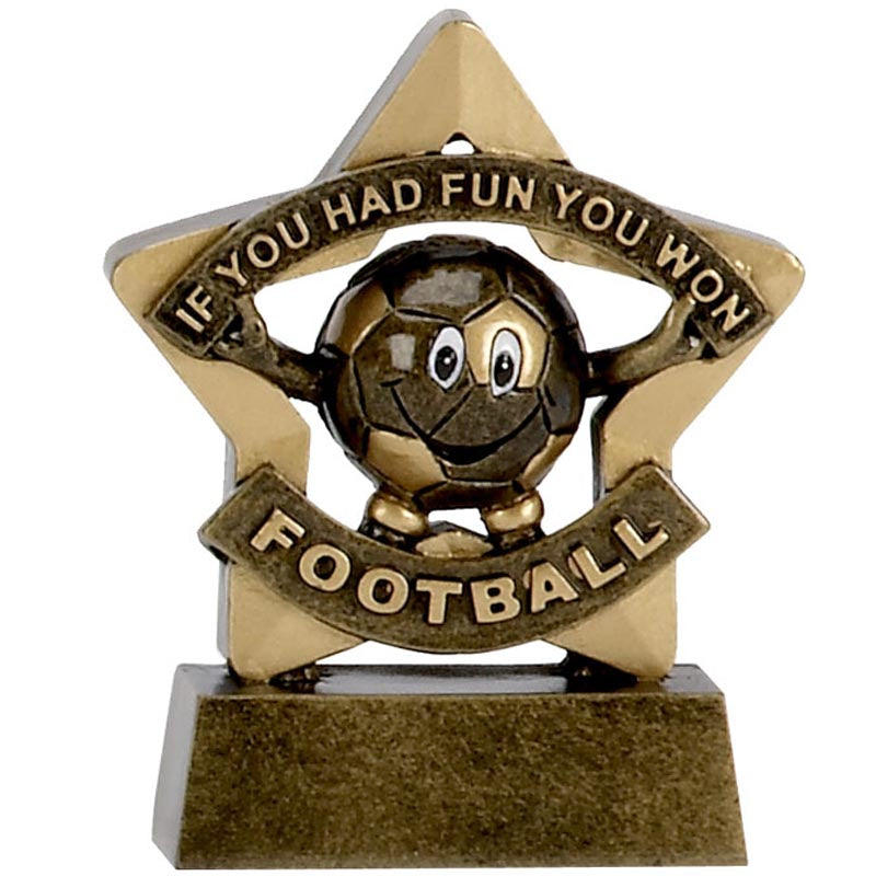 Soccer Participation Mini Star Trophy Award