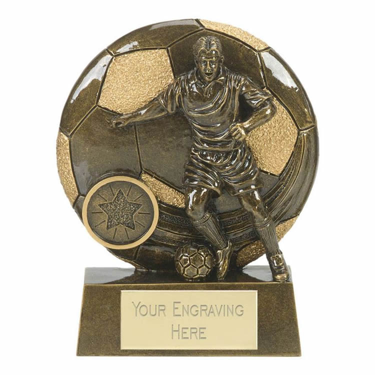 Vista Soccer Player Trophy Award
