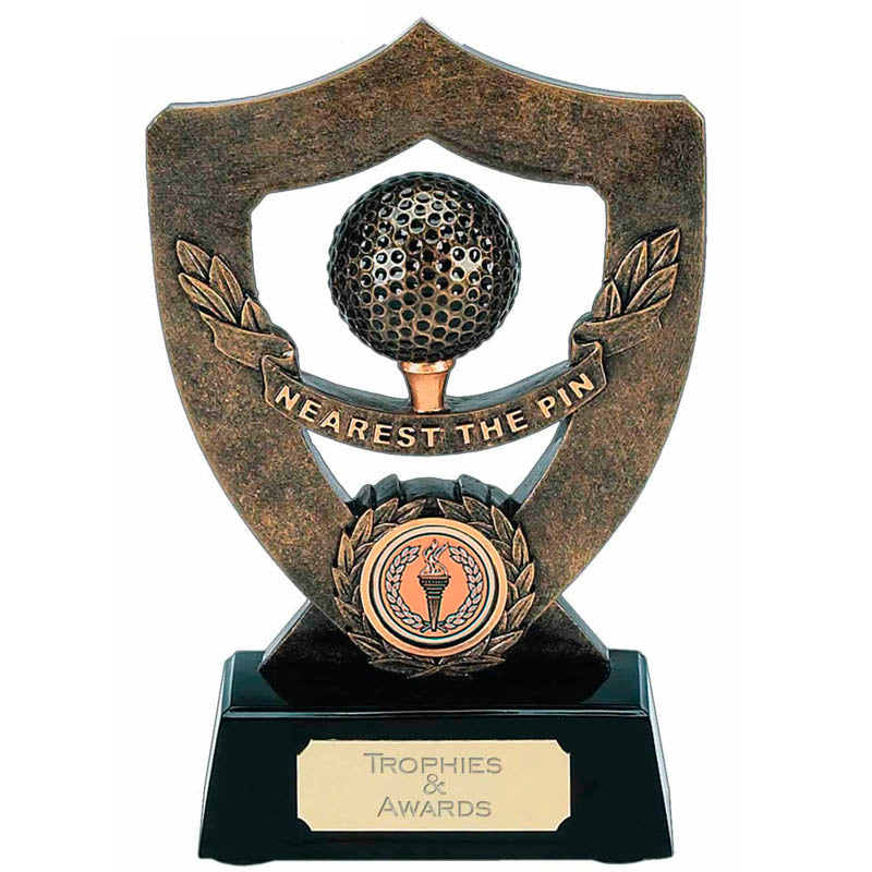 Nearest The Pin Novelty Golf Shield Award