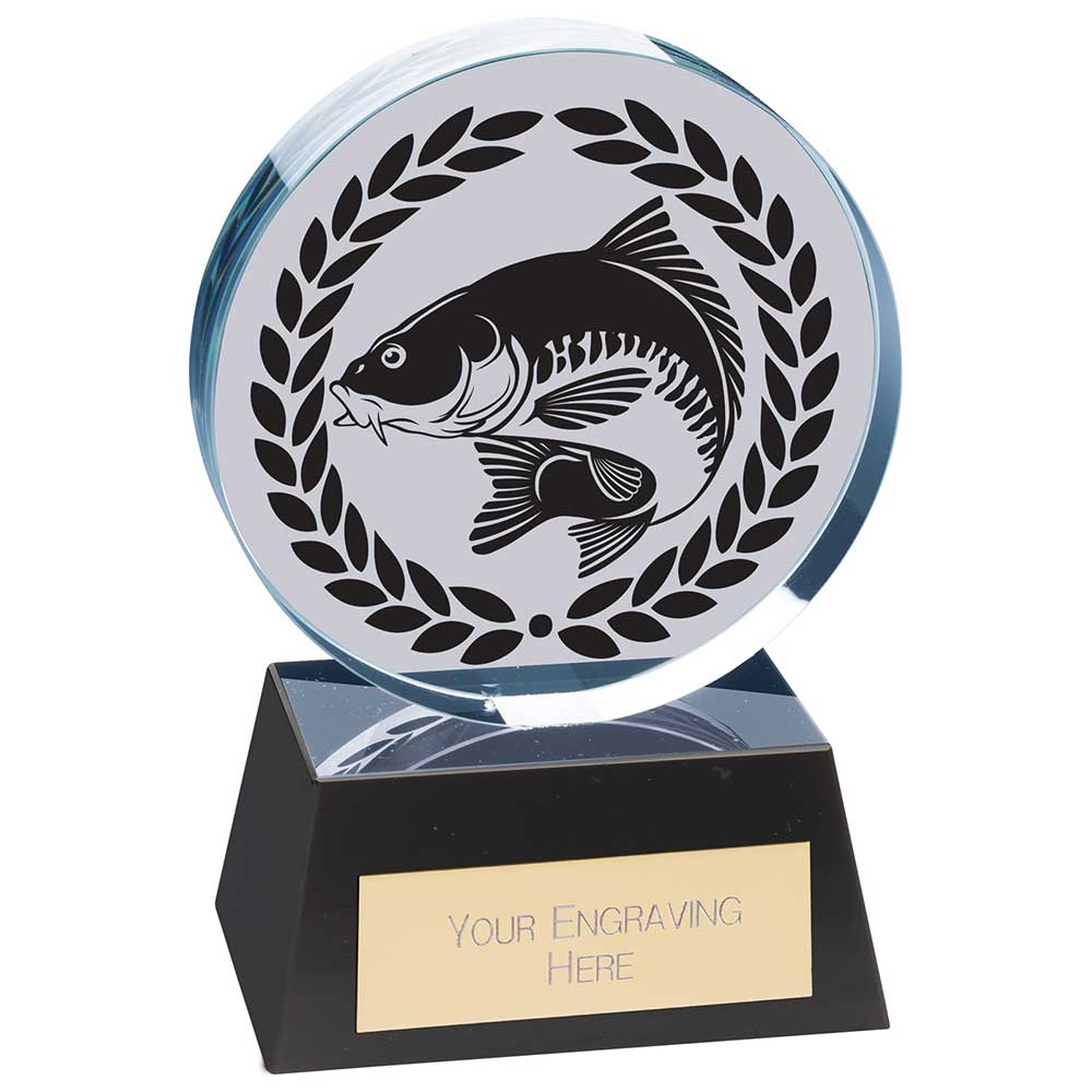 Emperor Fishing Crystal Award Trophy