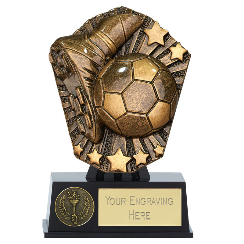 Boot & Ball Soccer Trophy Cosmos Mini Award