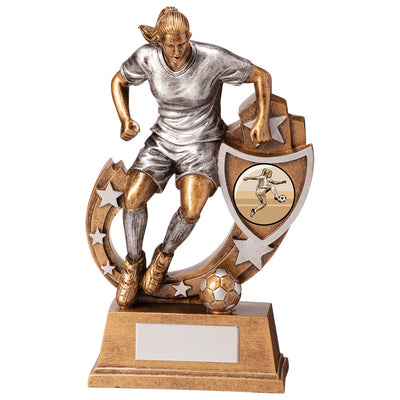 Ladies Soccer Trophy Galaxy Award