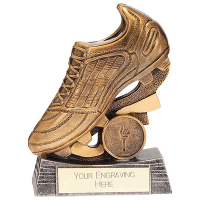 Football Trophy Raptor Resin Award