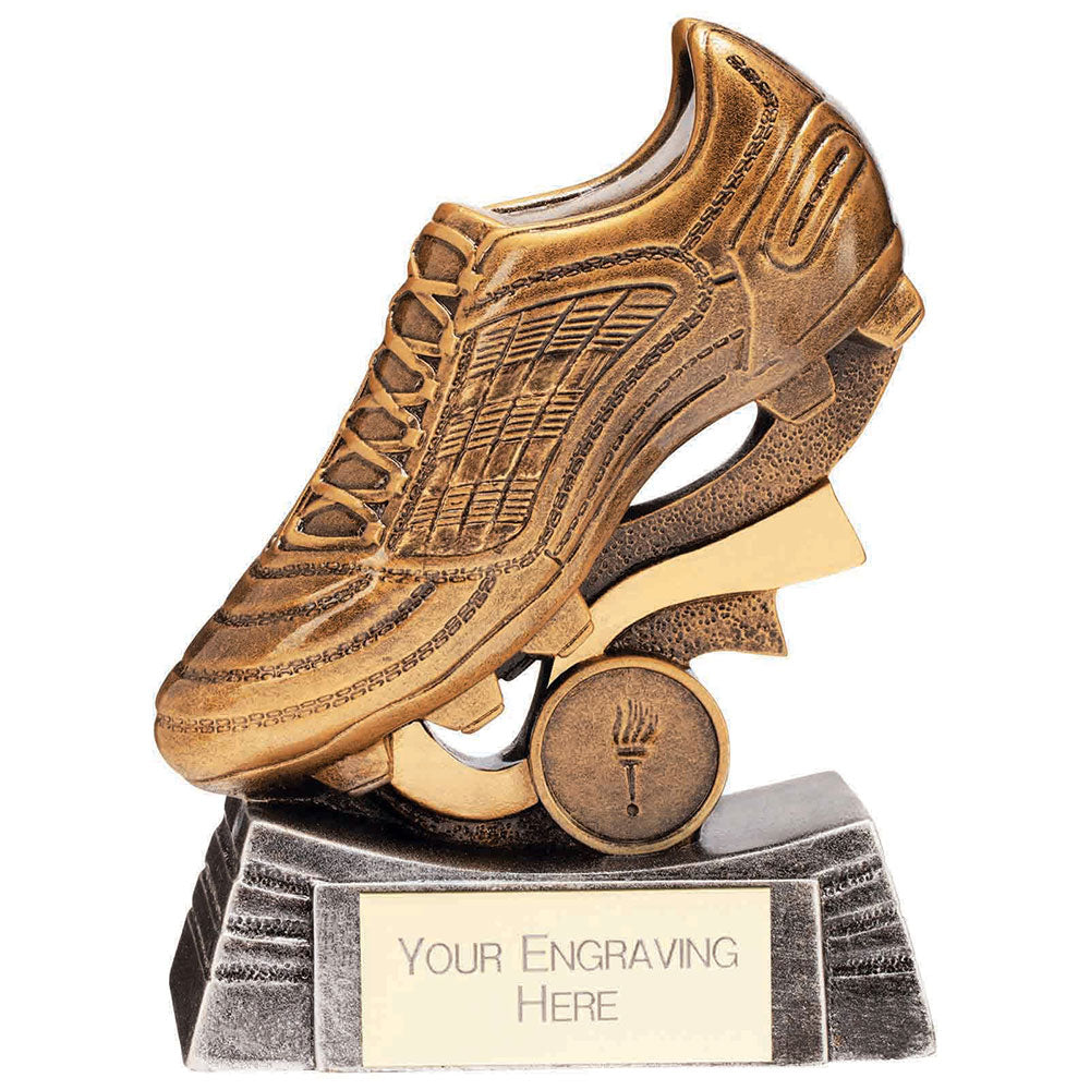 Soccer Trophy Raptor Resin Award