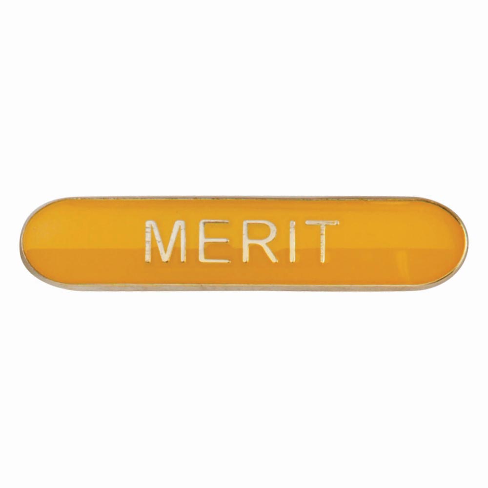Merit Yellow Bar Badge – North East Trophies