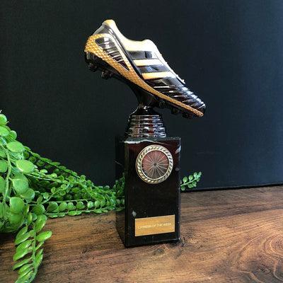 Soccer Boot Trophy Black Viper Legend Award