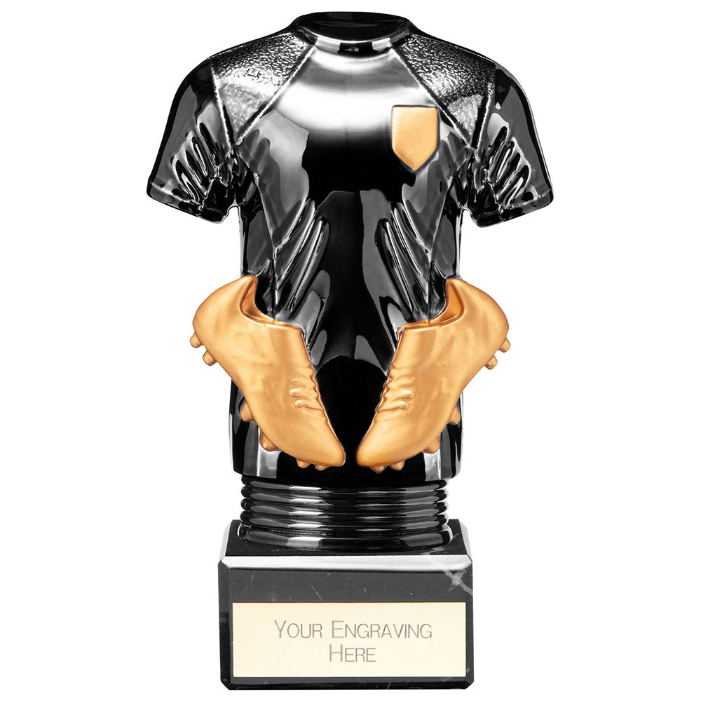 Soccer Strip Trophy Black Viper Legend Award