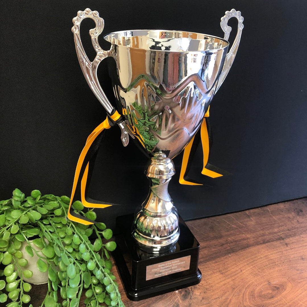 記念グッズ SLIVER970 201g CLUP CHAMPIONS CUP 1986 UEFA Champions League Official Replica 3D Trophy (45mm)