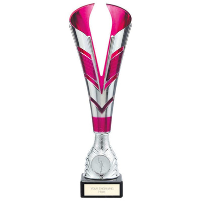 Ranger Premium Trophy Cup Silver Pink