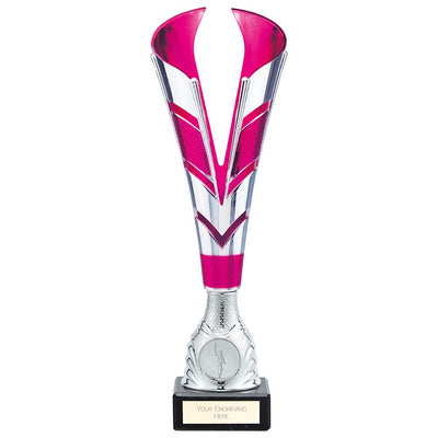 Ranger Premium Trophy Cup Silver Pink