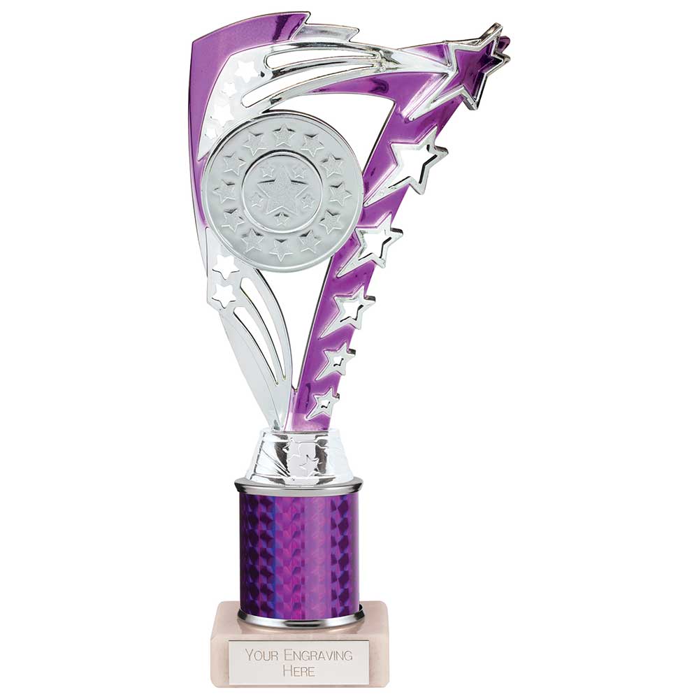 Frenzy Multisport Tube Trophy Silver Purple