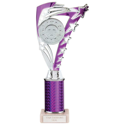 Frenzy Multisport Tube Trophy Silver Purple